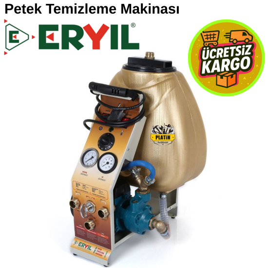 Eryıl TTM-04 Çift Yönlü Isıtıcılı Petek Temizleme Makinası 4 bar