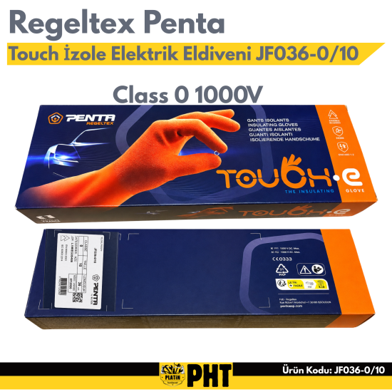 Regeltex Penta Touch İzole Elektrik Eldiveni Class 0 1000V JF036-0/10