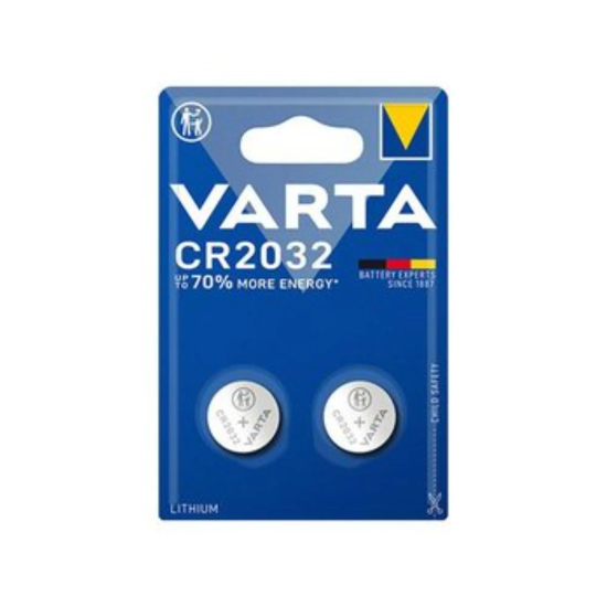 Varta CR2032 Elekt. Düğme Pil 6460 ( Paket 2 Li )