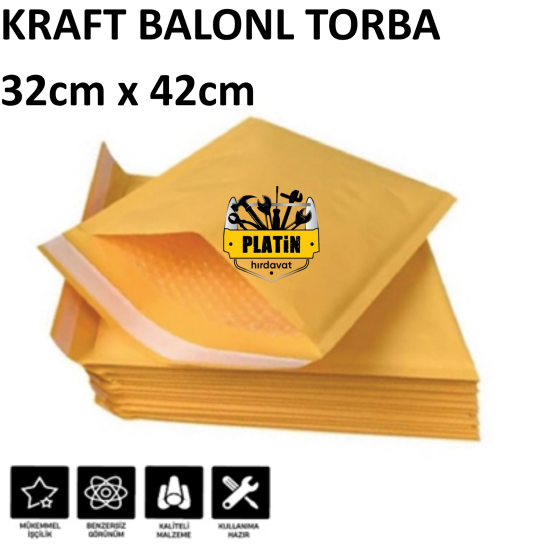 PHT Kraft Balonlu Torba 32x42 Cm 2’li plt28000933