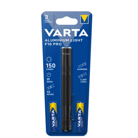 Varta Alüminyum Lıght Fener F10 2AAA 16606