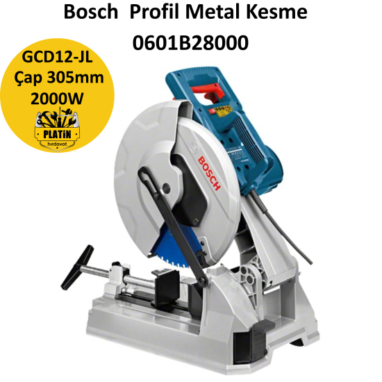 Bosch GCD12-JL Profil Metal Kesme 2000w 0601B28000