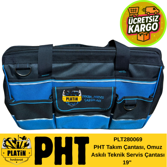PHT Takım Çantası Omuz Askılı Teknik Servis Çantası plt280069