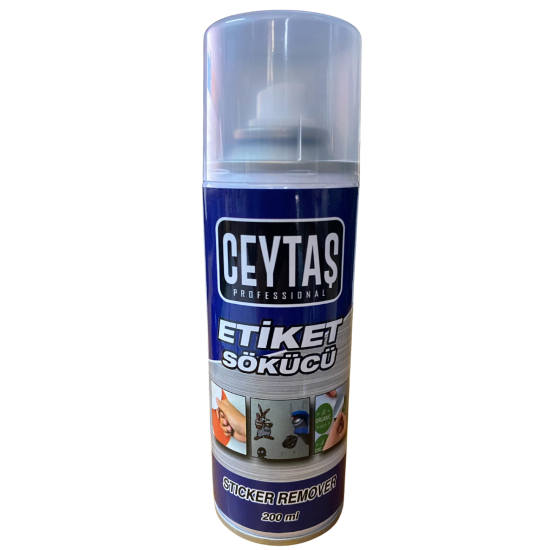 Ceytaş Etiket Sökücü Sprey 200ml 30 Adet 