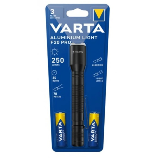 Varta Alüminyum Lıght Fener F20 2AA 16607