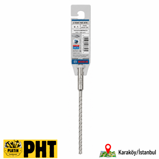 Bosch Pro Sds Plus- 5X Kırıcı Delici Delme Ucu 6x260 2608 706 878 