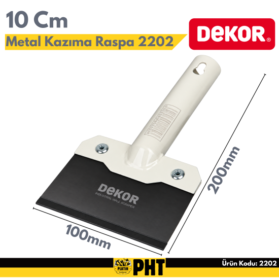 Dekor Metal Kazıma Raspa 10 Cm 2202
