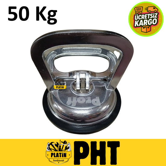 Proft Alüminyum Cam Vantuzu Tekli ( 10 Adet ) 50Kg PLT2800687