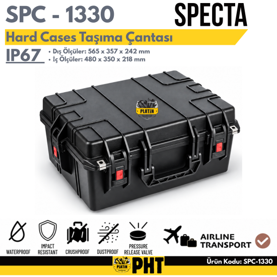 Specta Hard Cases IP67 SPC-1330 Taşıma Çantası