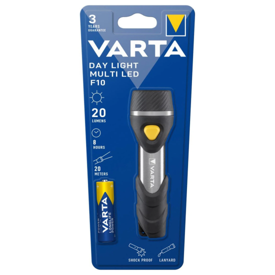 Varta Day Lıght Multı Led Fener F10 1xAA 16631