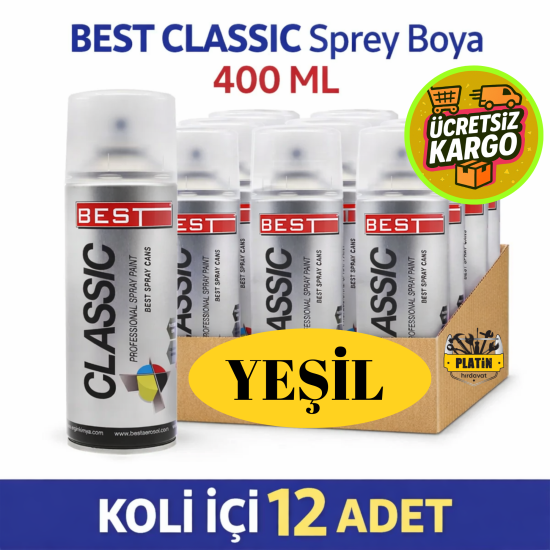 BEST SPREY BOYA CLASSIC 400 ML YEŞİL
