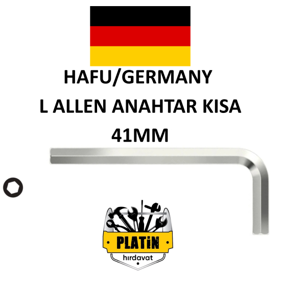 Hafu Kısa L Allen Anahtar 41mm 4004099