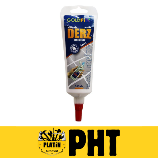 Goldfix Silikonlu Derz Dolgu 380 Gr Beyaz