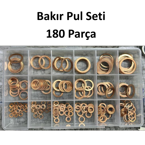 PHT Bakır Pul Seti 180 Adet PLT280067