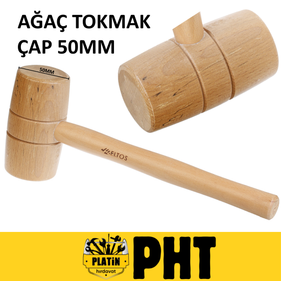 Eltos Edoni Profesyonel Ağaç Tokmak 50MM EAT065