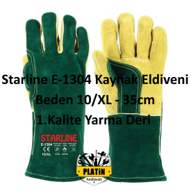 Starline E-1304 Kaynak Eldiveni Beden 10/XL - 35cm