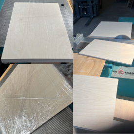 PHT Huş Kontrplak 3mm 75x50 Cm ( 10 Adet ) PLT280007550
