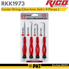 Rico RKK1973 Conta Oring Çıkartma Seti (4 Parça)