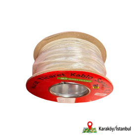 Murat 1 Mm Tesisat Kablosu Kalaylı Beyaz 100 Metre PLT2800891 