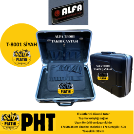 Alfa T8001 ABS Elektrikçi, Servis Alet ve Takım Çantası
