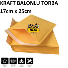 PHT Kraft Balonlu Torba 17x25 Cm plt28000931
