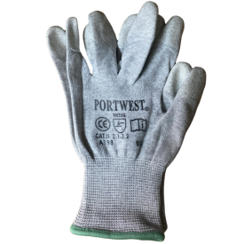 Portwest A198 - Antistatik Parmak Ucu PU Eldiven
