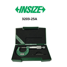Insize 3203-25A Dış Çap Mikrometresi 0-25 mm / 0,01