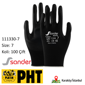 Sander PU Hassas Montaj Eldiveni No:7 ( 100 Çift ) 111330-7