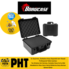 PHT Profesyonel Çanta Su Geçirmez Kırılmaya Dayanıklı Water Poorf Hard Case No:1 plt310 Orta Boy