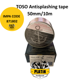 Impa 871802 TOSO Antisplashing tape 50mm/10m