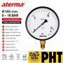 Aterma Ø160 mm 16 Bar Alttan Bağlantılı Kuru Manometre 15311014