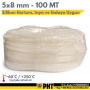 PHT Silikon Hortum 5*8 250 Derece Isıya Dayanıklı 10 Metre plt280000123