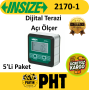 Insize 2170-1 Dijital Terazi ve Açı Ölçer ( 5 Adet ) 