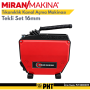Miran makina tıkanıklık açma 16 mm spirali set