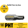 PHT Delikli Torx Bits Uç Kısa T20x25mm plt280012