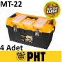 Mano MT-22 Metal Kilitli Takım Çantası 22" ( 4 Adet )