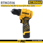 Rtrmax Rtm332 Çift Akülü Matkap Vidalama 12v