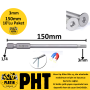 PHT Allen Bits Uç Uzun Boy Hex 3mm X 150mm PLT280094 ( 10 Adet )