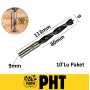 PHT Ahşap Matkap Ucu 9mm x 113mm ( 10 Adet ) PLT28000306