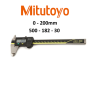 Mitutoyo 500-182-30 Dijital Kumpas 0-200 mm