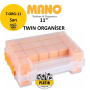 Mano 11" Twın Organiser T-ORG-11 ( Sarı )
