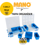 Mano 7" Twın Organiser T-ORG-7 ( Mavi )