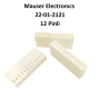 Mouser Dişi Konnektör 12 Pinli  22-01-2121 
