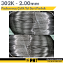 302 Kalite Paslanmaz Çelik Tel 2,00mm ( Parlak ) 5 Kg