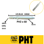 PHT Elektrikli Vidalama Ucu R6 Ph2 x 60mm ( 10 Adet ) plt280062