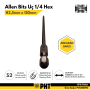 PHT Allen Bits Uç Uzun Boy Hex 2,5mm X 150mm PLT280077 ( 10 Adet )