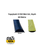 Mat Gri Yapışkanlı D Fitil Mat Gri 15mm 50 Metre 