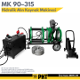 MK Elektrofüzyon MK 90–315 mm Hidrolik Alın Kaynak Makinesi