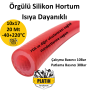 Örgülü Silikon Hortum Isıya Dayanıklı, Basınca Dayanıklı 10x17 ( 20 Metre ) PLT4262