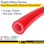 Örgülü Silikon Hortum Isıya Dayanıklı, Basınca Dayanıklı 16x24 ( 20 Metre ) PLT4264